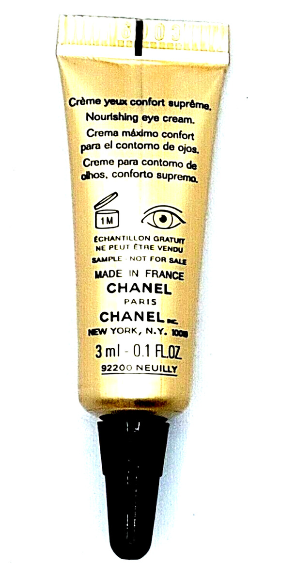 Chanel Sublimage La Creme Yeux Ultimate Regenerating Eye Cream 3ml 0.1oz x  2 Set