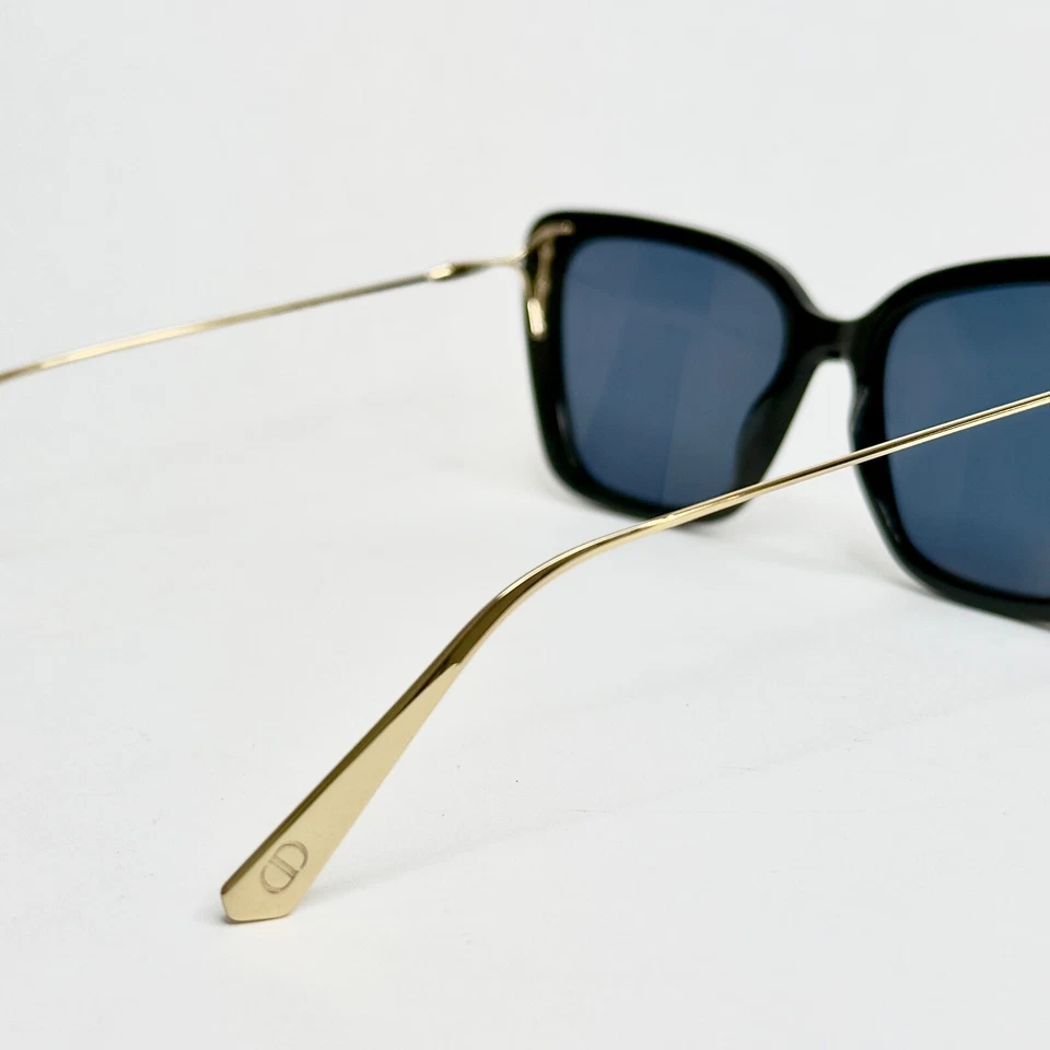 Gafas de sol CHRISTIAN DIOR MISSDIOR negras azules MISS B5I moda auténticas CD40106 Foto 4 de 4