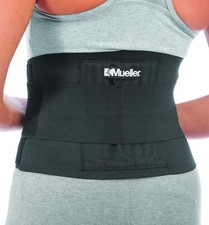 MUELLER Sports Medicine Adjustable Back Brace for Men and Women, Relief for U...