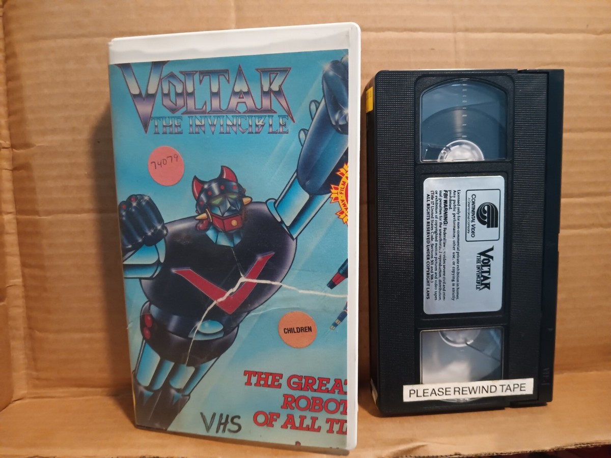 Voltar The Invincible Continental Video Rare Anime 1985 - Cut box