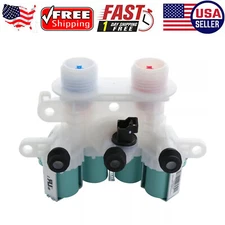Endurance Pro W11096268 Washing Machine Water Inlet Valve W11220230 33090105 US