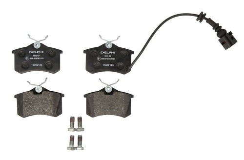 Fits DELPHI LP1815 Brake Pad Set, disc brake DE stock - 第 1/6 張圖片