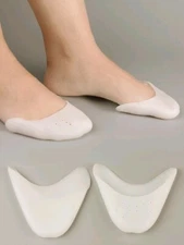 Silicone Gel Sock Pads, Guards For Feet, Protection Cushion, Ballet Pointe Cap
