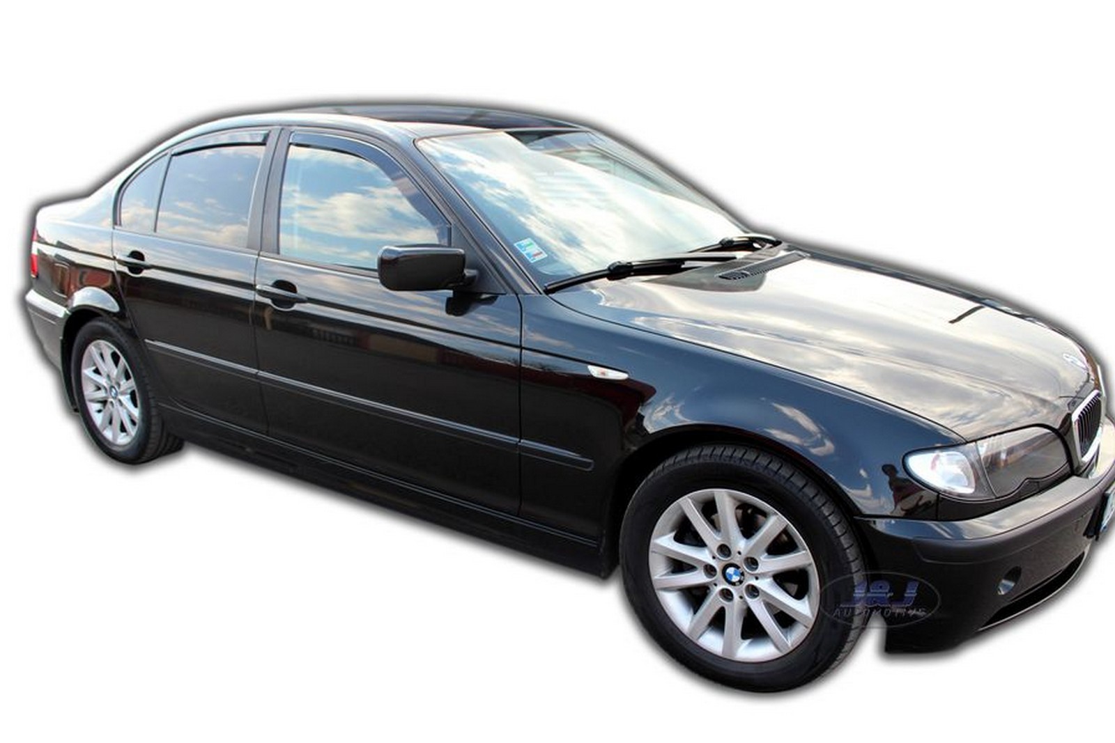 TO FIT BMW 3 series E46 saloon 19982006 wind deflectors 4pc set TINTED