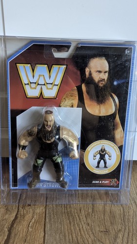 WWE MATTEL RETRO SERIES 8 BRAUN STROWMAN Mint! In ...