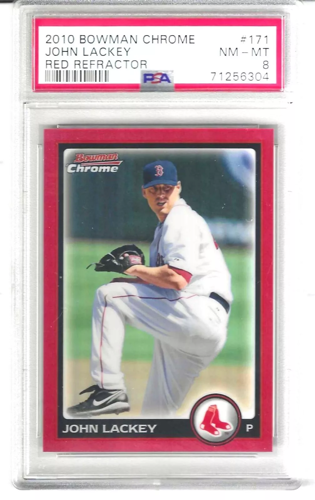 John Lackey trading card