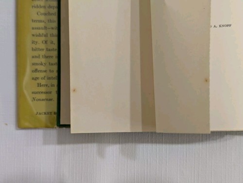 Bergen Evans The Spoor of Spooks and Other Nonsense 1954 Hardcover First Edition - Picture 11 of 24