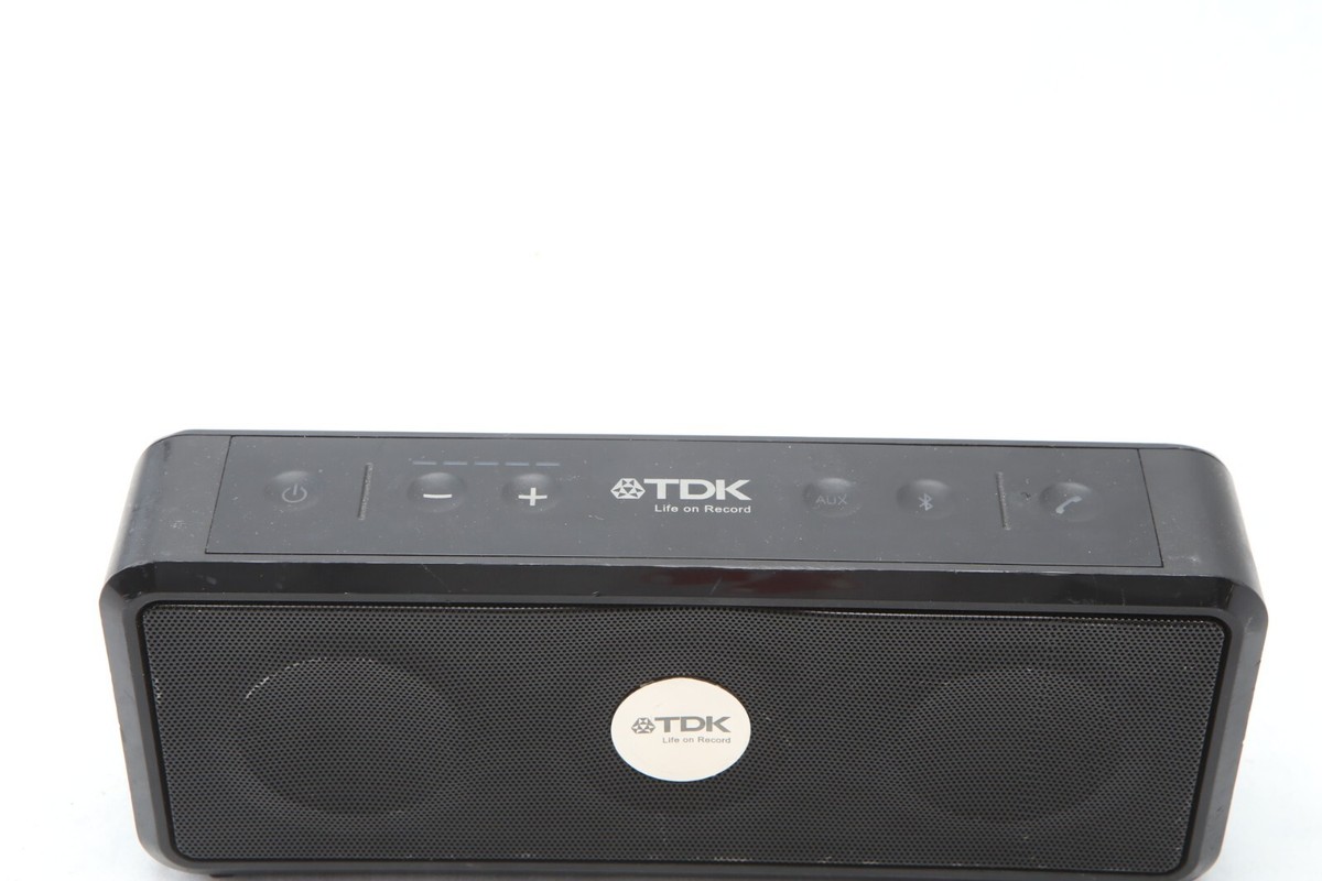 TDK Life on Record A33 Black Bluetooth Speaker DEMO unit PARTS