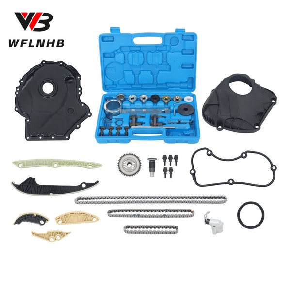 Steuerkettensatz FüR Audi VW Skoda 2.0 1.8 06H109210AF 06H109210AG 06H109210Q-image