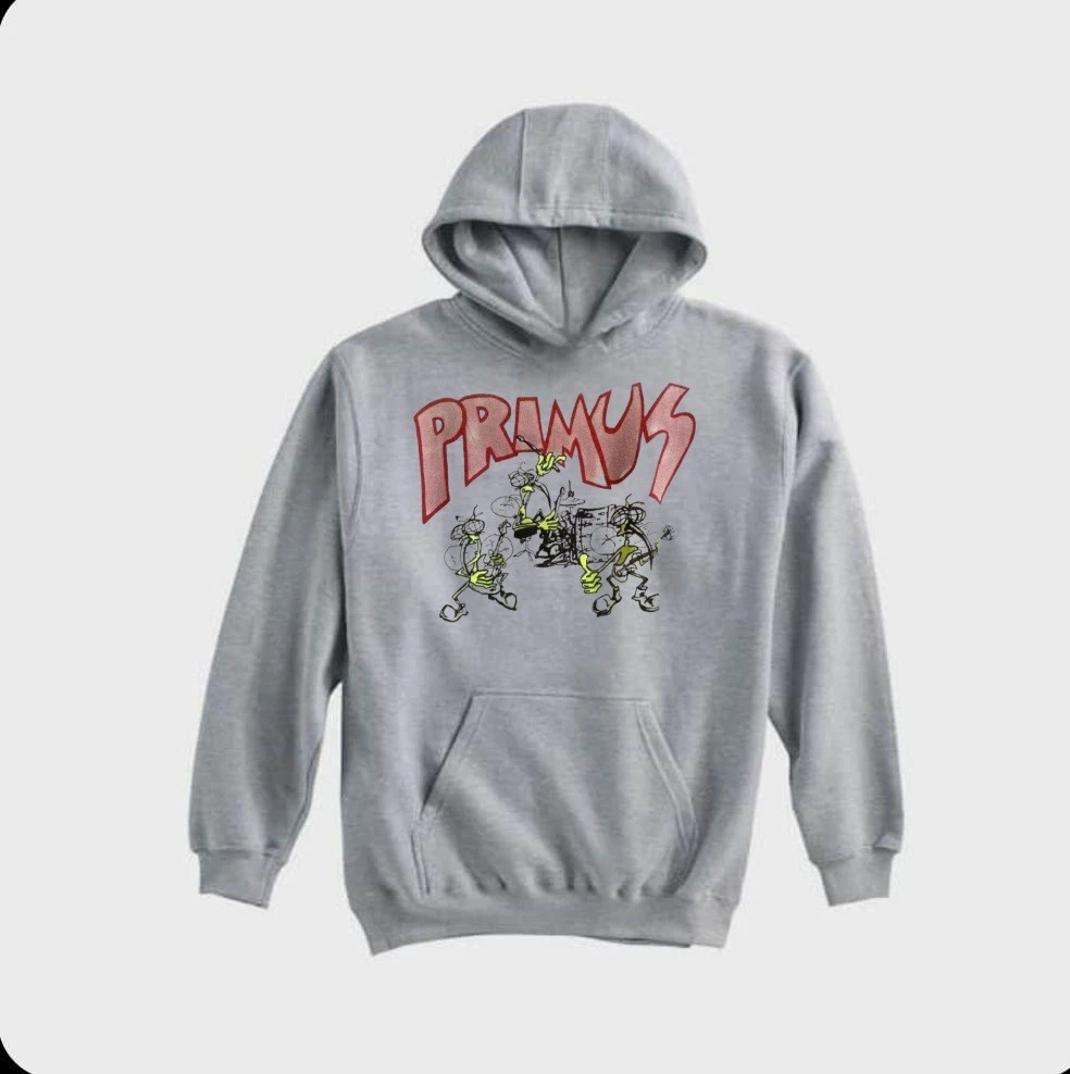 Vintage Primus Rock Band Graphic Print Unisex Sweatshirt Hoodie S M L XL 234XL