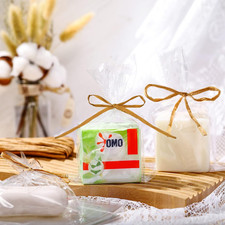 100 Pcs Clear Flat Cellophane Soap Bags for Packaging 4.9'' X 7.9'' Small Min...