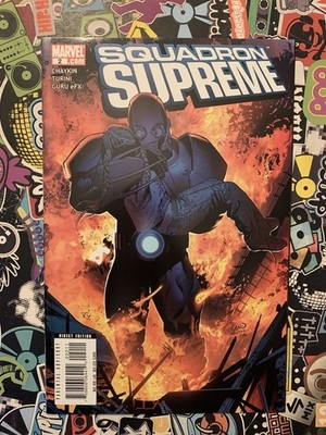 Squadron Supreme #2 Direct Edition Marvel Comics Comic Book Chaykin UK Seller