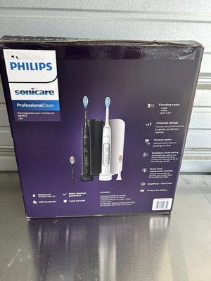 Philips Sonicare ProfessionalClean Rechargeable Toothbrush Set (2 Pack)