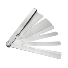 Machinist Mechanic 0.02-1mm Thickness Feeler Gage Gauge