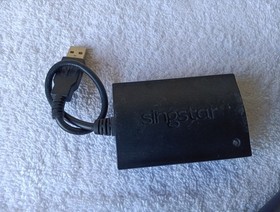 PlayStation 2 Sing Star Microphones 2 Pack PS2 or PS2 With USB Blue Red Metal