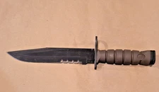 Vintage OKC3S Knife USMC Marine Corps Bayonet Ontario Knife Co & MOLLE Sheath