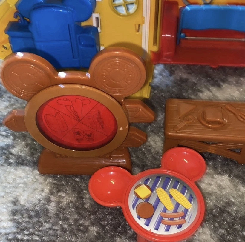 Mickey Mouse Clubhouse Juego Mickey's Camper Mattel 2009 Vehículo y Piezas Foto 3 de 4