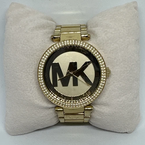 Orologio da polso Michael Kors Parker MK5784 donna acciaio inox oro quarzo HME462