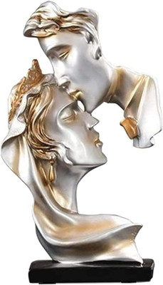 Couples Figurine Abstract Statue Couple Sculpture Nordic Couples with Kiss Shape