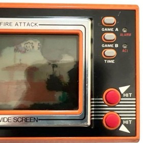 [Retro Working Condition] Fire Attack Nintendo Game & Watch