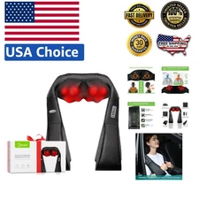 Electric Neck Massager Pillow with Heat - Ideal for Stress Relief & Gift Giving