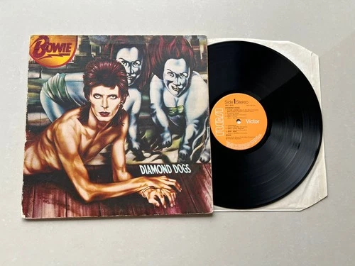 David Bowie - Diamond Dogs - 1974 UK 1st Press LP - EX Audio
