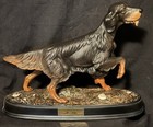 Beswick Gordon Setter Dog On Plinth