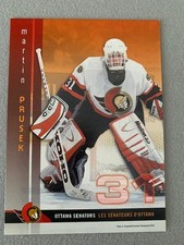 2002-03  Ottawa Senators NHL Hockey Team Issued Postcard - Martin Prusek