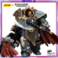 JOYTOY Warhammer 40K 1/18 Action Figures Space Wolves Hvarl Red-Blade Model Toys