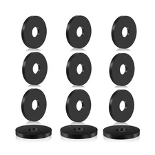 Heavy Duty Rubber Washers (25 Pcs) - Abrasion Resistant, 1 OD x 1/4 ID x 1/8 ...