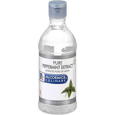 Mccormick Culinary Pure Peppermint Extract 16 Fl Oz Concentrated Flavoring
