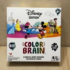 Disney Edition Color Brain Card Game 2019 Big Potato Guessing Pixar Princess