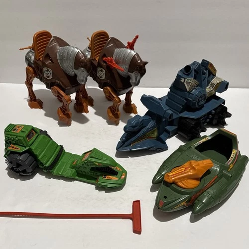 Vintage Masters Of The Universe 1980's MOTU Vehicle Lot Of 5 Incomplete
