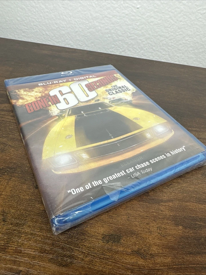 GONE IN 60 SECONDS Original Classic Car Theft Action Movie BLU-RAY + DIGITAL NEW Foto 4 de 4