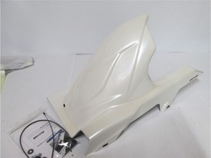 BODYSTYLE Hinterradabdeckung Schwarz-matt - Für Kawasaki Z750R 2011-2012 ZR750N