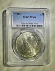 1923 Peace Silver Dollar MS64 PCGS