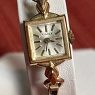 Vintage Timex Gold Plate Mechanical Ladies Wristwatch Running Watch