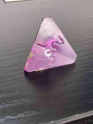 Gamescience Translucent Purple Amethyst d4 D&D Dice
