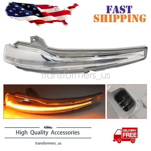 Mirror Turn Signal Light right side for 2017-2022 Mercedes Benz GLC300/C300 Base