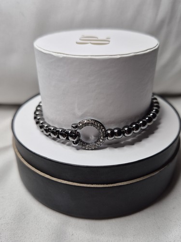 Bomb Party Fall Luxe Stack "The Key To Confidence" Silver & Hematite Plating - Picture 5 of 7