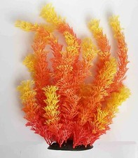 PIANTA FINTA PIANTINA IN PLASTICA 25CM PER ACQUARIO DOLCE TROPICALE TERRARIO