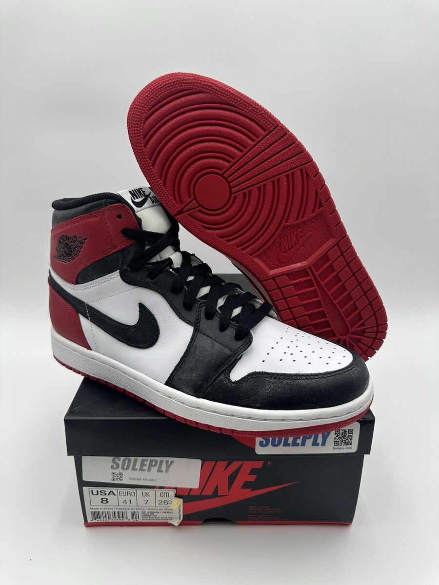 New Size 8 - Air Jordan 1 Retro OG 2013 High Black Toe New Size 8 - Air Jordan 1 Retro OG 2013 High Black Toe