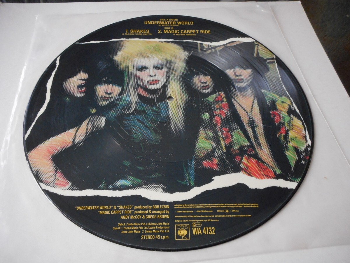 Hanoi Rocks - Underwater World / Shakes / Magic Carpet Ride - WA