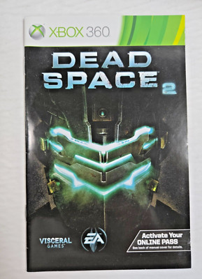 Dead Space 2 Xbox 360 *Manual Only - Clean