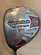 TaylorMade TP Burner 3 Wood 14.5* REAX 75gm Shaft Reg Flex Fujikura Lefty.