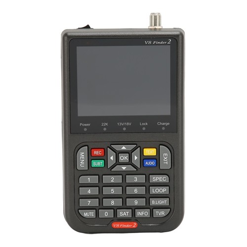 V8 Finder 2 Misuratore di segnale rilevatore satellitare 3,5 pollici HD LCD 4000 mAh USB 2.0 DVB fantastico - Foto 9 di 24