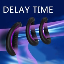 Reusable Silicone Penis Cock Ring Enhancer Enlarger Erection Stretcher Scrotum