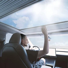 Retractable Sunshade for Tesla Model Y 2020-2024