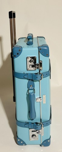 TIFFANY & CO 26” TIFFANY BLUE x GLOBETROTTER TROLLEY LUGGAGE SUITCASE. NEW. MINT - Picture 3 of 24