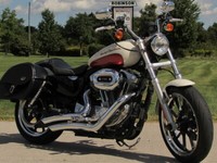 2011 Harley-Davidson XL883L Sportster SuperLow Birch White/Sedona Orange Paint Low 10,200 K